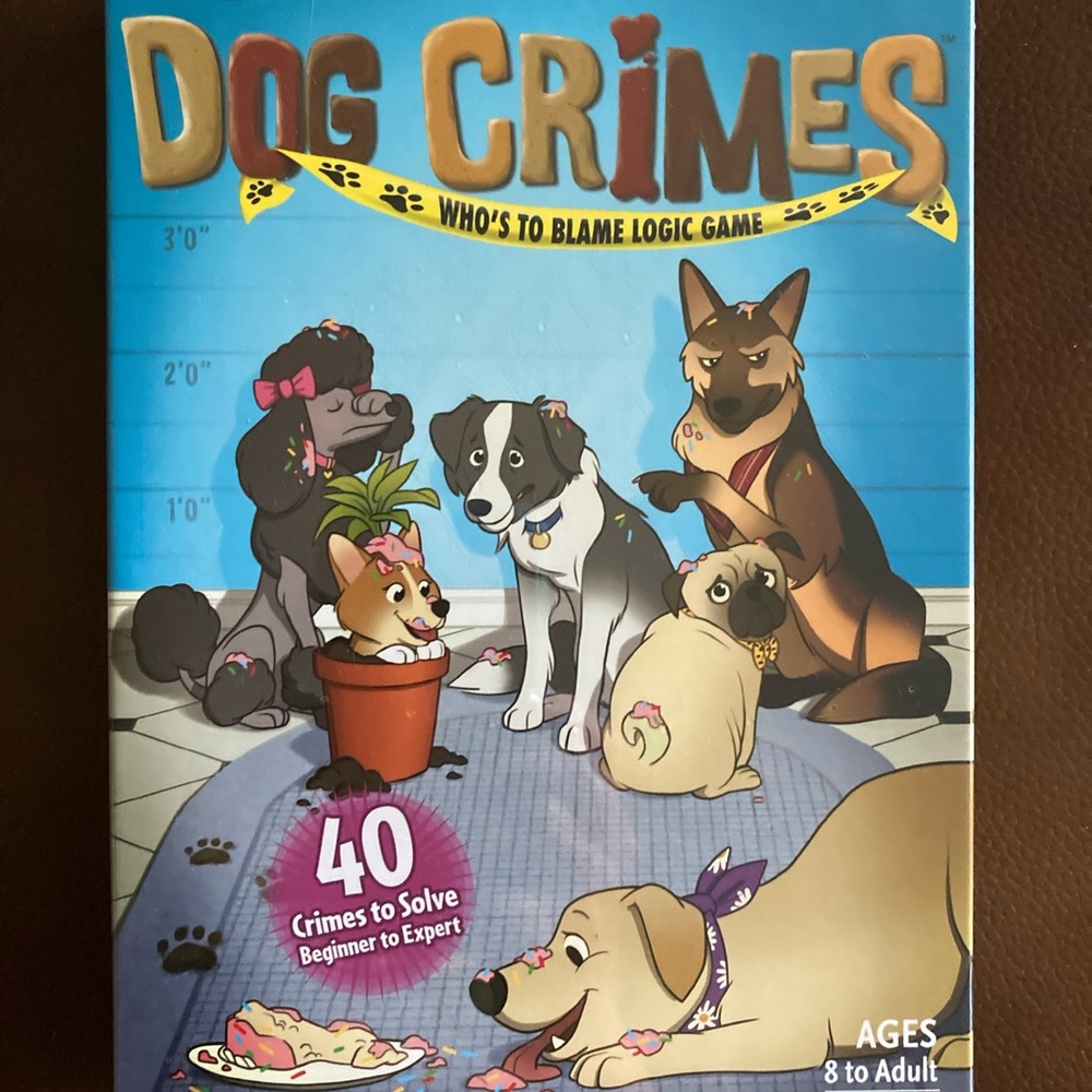 ThinkFun Dog Crimes Logic Game and Brainteaser for Boys and Girls Age 8 and Up -